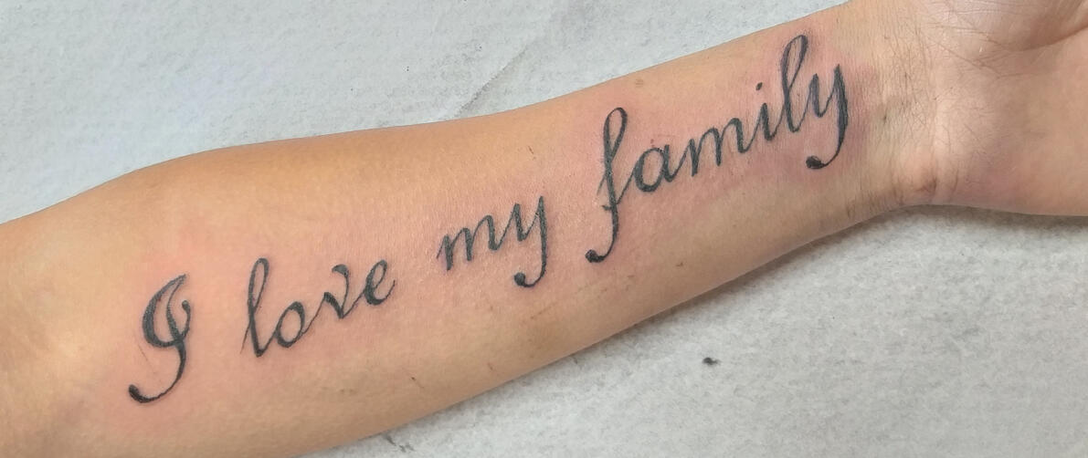 I love my family | Eliz Tattoo Studio
