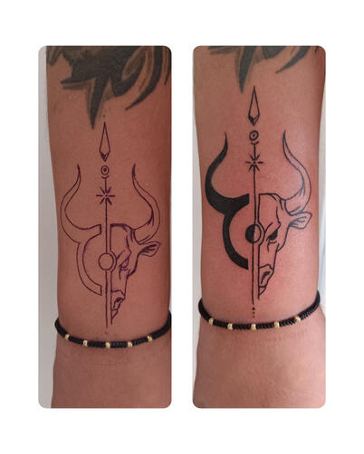 Зодия Телец | Eliz Tattoo Studio