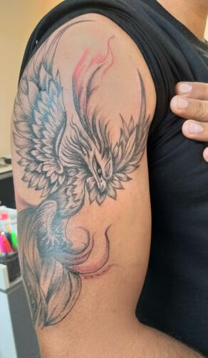 Татуировка Феникс | Eliz Tattoo Studio