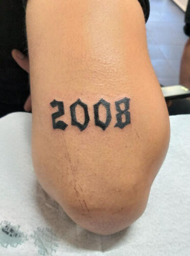 Татуировка цифри | Eliz Tattoo Studio