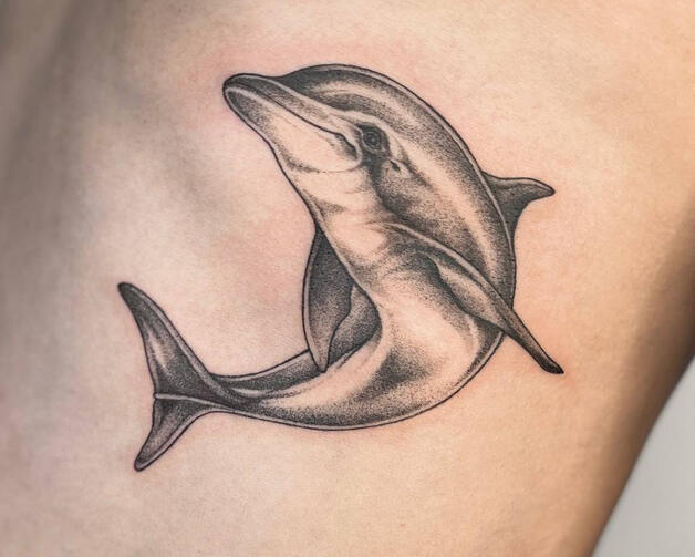 Татуировка Делфин | Eliz Tattoo Studio