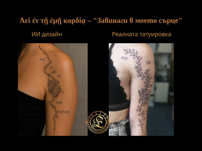 татуировка AI дизайн | Eliz Tattoo Studio